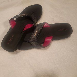 Never Used Coach Sandals